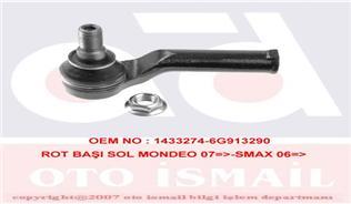 ROT BAŞI SOL MONDEO 07-15 VOLVO S60 10-18 S80 06-16 V60 10-18 V70 07-15 XC60 08-17 XC70 GALAXY 06-15 SMAX 06-14 LANDROVER FREELANDER 06-14 XC70 2008-2016 31280000-31302344
