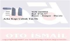 ARKA KAPI ÇUBUK TM. TK. DUCATO-BOXER-JUMPER