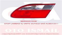 STOP LAMBASI İÇ ÜNİTE DUYSUZ SAĞ ALBEA 03