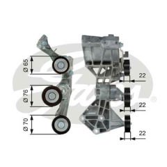 KANALLI KAYIS SETI MERCEDES W169 W245 KUTUKLU