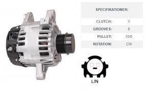 ALTERNATÖR TOYOTA AURIS-COROLLA 1.6 12-18