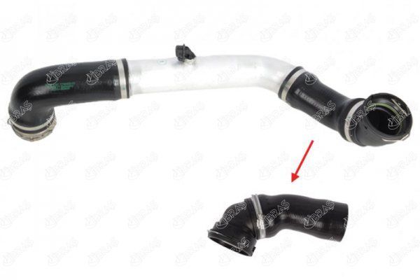 TURBO HORTUMU METAL BORU HARİÇ OK İLE GÖSTERİLEN HORTUM BMW 5