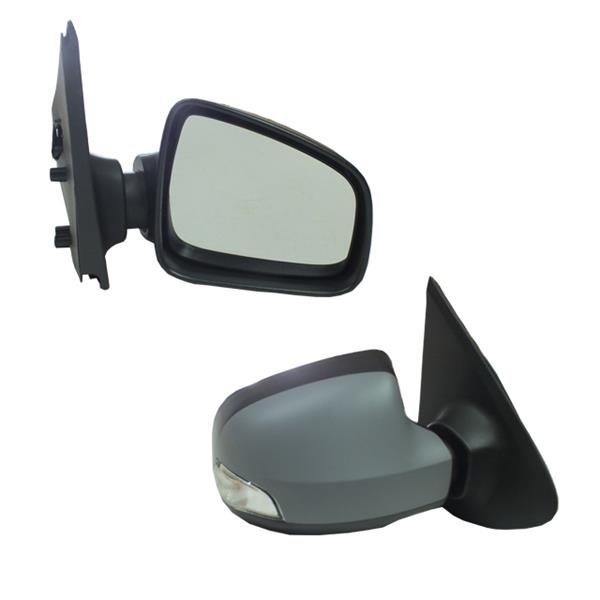 DIŞ DİKİZ AYNASI ELEKTRİKLİ SAĞ CLIO SYMBOL-SANDERO 13 SİNYALLİ ASTARLI KONVEKS CAM