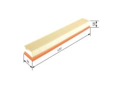 HAVA FILTRESI MERCEDES M111 W203 S203 CL203