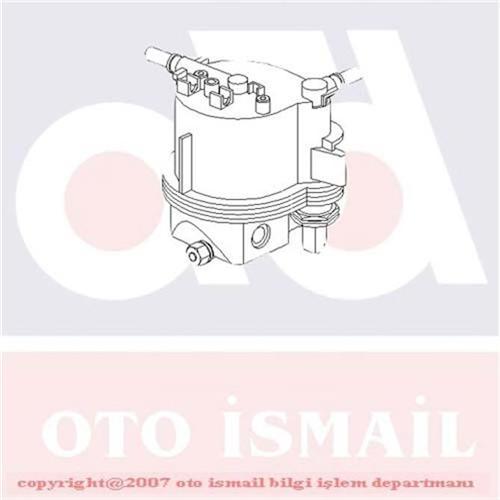 YAKIT FİLTRESİ MÜŞÜRLÜ BIPPER-NEMO-P307-P207-P206-C3-C2 1.4 HDI-FUSION-FIESTA 1.4TDCI FG 10120