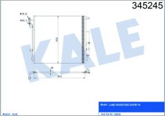 KLIMA RADYATORU DISCOVERY 3 L319 04 09 RANGE ROVER SPORT 1 L320 06 10