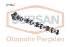 EKSANTRİK MİLİ ÇELİK EKSOZ P206-P307-P406 1.6 HDI 16V-FOCUS 1.6 TDCI 16V