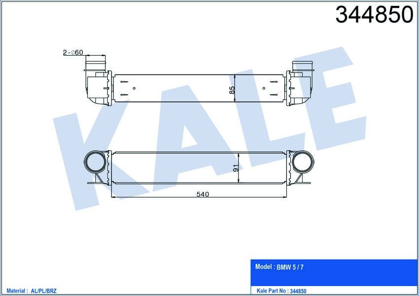 TURBO RATURBO RADYATORU BMW E39 M47 M57