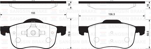 ON FREN BALATASI VOLVO S60 00 S70 97 00 S80 98 V70 97 07 V70 01 07 XC70 00 XC90 02 12 16 JANT