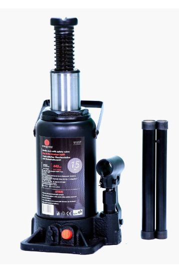 HİDROLİK ŞİŞE KRİKOSU 15 TON 225-445MM GARAJ EKİPMANLARI HIRDAVAT