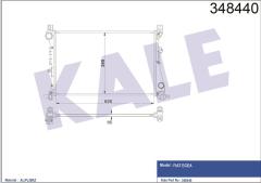 MOTOR SU RADYATÖRÜ FIAT EGEA 15 1.3D MTJ 1.4 AL-PL-BRZ 620x388x16