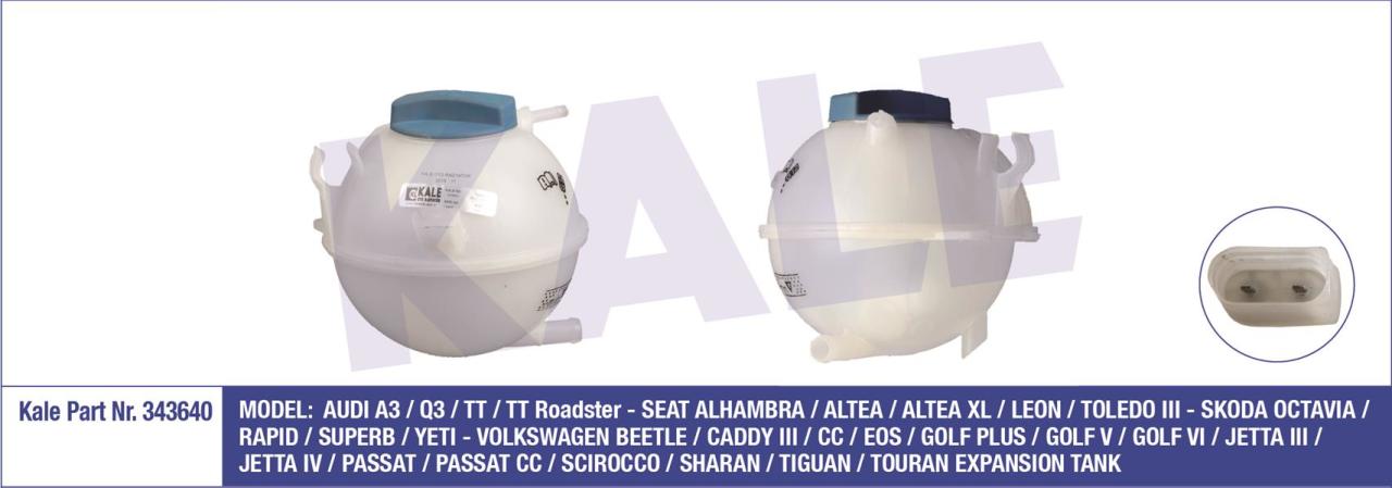 GENLESME KAVANOZU KAPAKLI CADDY 3-GOLF 5-VI-PLUS-JETTA 3-4-PASSAT-SHARAN-TIGUAN-TOURAN-A3-Q3