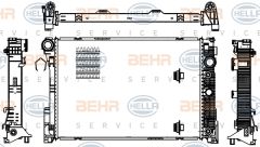 MOTOR SU RADYATORU MERCEDES W204 S204 C204 C218 X218 W212 S212 C207 A207 X204