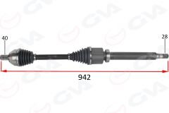 ÖN AKS KOMPLE SAĞ FORD MONDEO 4 2.0 TDCI 07>14