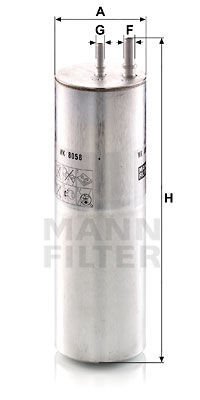WK 8020 YAKIT FİLTRESİ CALİFORNİA T6 2.0 TDI 15