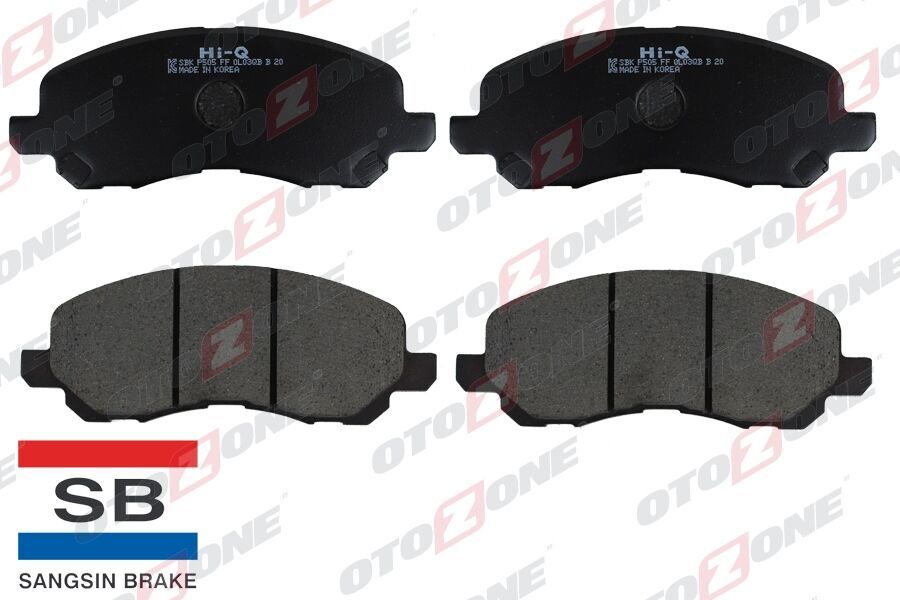 ÖN BALATA LANCER SEDAN 03 >SPORTBACK 08 > GALANT 97-04 C4 1.6HDİ 1.8HDİ 12 > P4008 12 > GDB3287