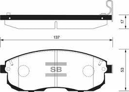 ÖN FREN BALATA NISSAN JUKE 1.6L HR16DE DIG-T F15 10- 1.5L Dci F15 10- / MAXIMA 2.0L VQ20DE DOHC A32 A33 V6 95-03 / 3.0L VQ30DE DOHC A32 V6 95- / SUZUKI SX4 1.6L M16A VVT RW416 05-