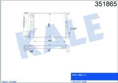 MOTOR SU RADYATORU BMW E30 E36 M30 M43 M44 M52 M20 M50