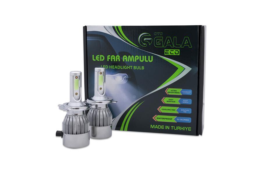 LED XENON GALA ECO BLUE 12V 18W H4