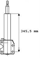 AMORTISOR ON GAZLI MERCEDES SPRINTER B901 B904 . VW LT 28-35-46