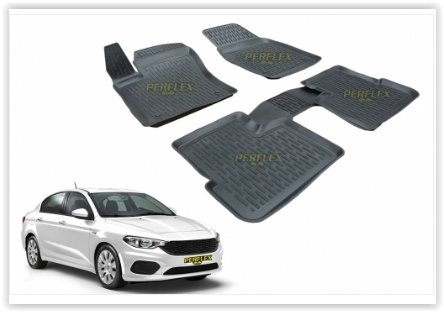 PASPAS 3D X-MAT HAVUZLU FIAT EGEA 16 SİYAH