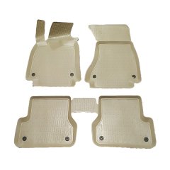 PASPAS 3D X-MAT HAVUZLU AUDI A6 - C8 11 BEJ