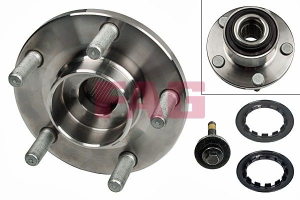 ÖN TEKER PORYASI VOLVO C30-S40 2 06-12 V50 04-10 ABS Lİ 5 BİJON