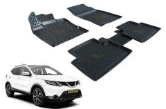 PASPAS 3D X-MAT HAVUZLU NISSAN QASHQAI 14 BEJ