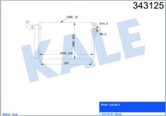 KLİMA KONDENSERİ KIA RIO 2 AL-AL
