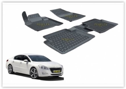 PASPAS 3D X-MAT HAVUZLU PEUGEOT 508 11 SİYAH