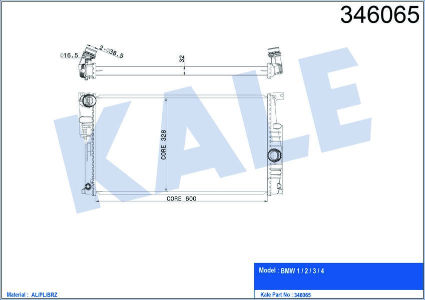 MOTOR SU RADYATORU BMW N13 N47 B47 F20 F21 F22 F23 F30 F31 F34 F35 F32 F33 F36
