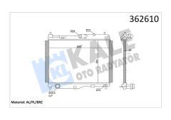 SU RADYATÖRÜ FORD ECOSPORT-FIESTA VII 1.0ECOBOOST 13 AT BRAZING 385x545x22 GN118005CB-GN118005CC-GN118005CD