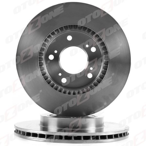 ÖN FREN DİSKİ HAVA KANALLI HONDA CR-5 2.0L B20 96-01 / HR-5 1.6L D16W1 99-07 / PRELUDE 2.0L F20A4 92-96 2.2L H22A4 97-01 282 çap x 5 bijon - Adet disk fiyatıdır