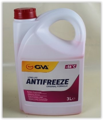 ANTİFRİZ 3 LT -56 C KIRMIZI LONG LİFE Koli 6 Ad ORGANIK