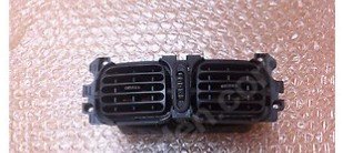 ORTA HAVALANDIRMA KALORİFER ZGARASI SİYAH CLİO 7702258450