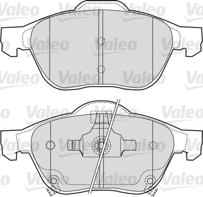 x ÖN BALATA AVENSIS 1.8 VVTI- 2.0D-4D 07/2001-02/2003 AVENSIS 2.0 VVTI 00-09 15 lik