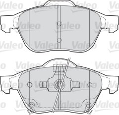 x ÖN BALATA AVENSIS 1.8 VVTI- 2.0D-4D 07/2001-02/2003 AVENSIS 2.0 VVTI 00-09 15 lik