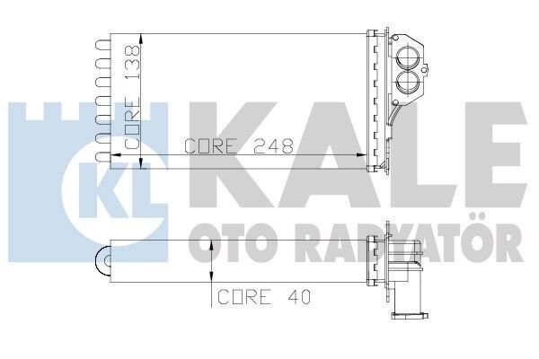 KALORİFER RADYATÖRÜ 206 98 XSARA 99 247x134