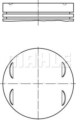 PISTON SEGMAN 0.50mm 84.50mm BMW M54 B30 E46 E39 E60 E65 E83 E53 Z3 Z4