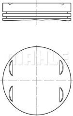 PISTON SEGMAN 0.50mm 84.50mm BMW M54 B30 E46 E39 E60 E65 E83 E53 Z3 Z4