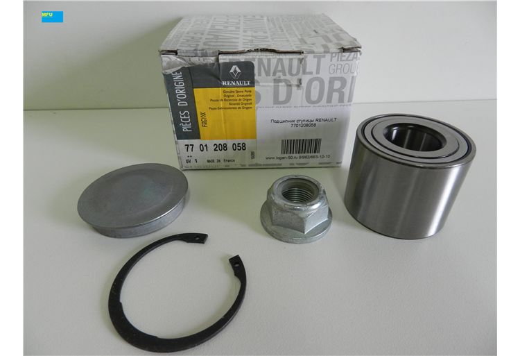 ARKA AKS RULMANI MGN 2, MODUS,CLIO 3