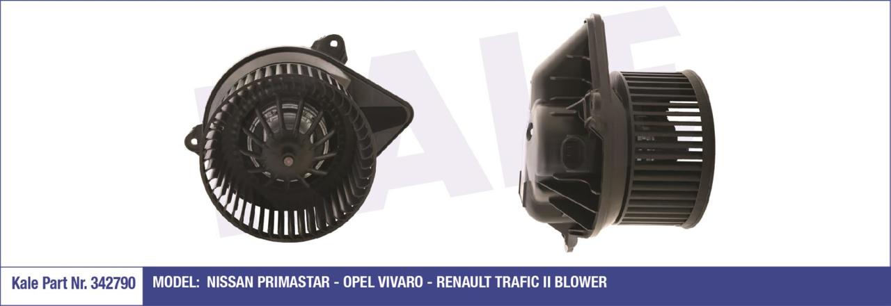 KALORİFER MOTORU 12V TRAFIC-VIVARO 1.9 DCİ-2.0-2.0 16V-2.0 DCİ-2.5 DCİ 01
