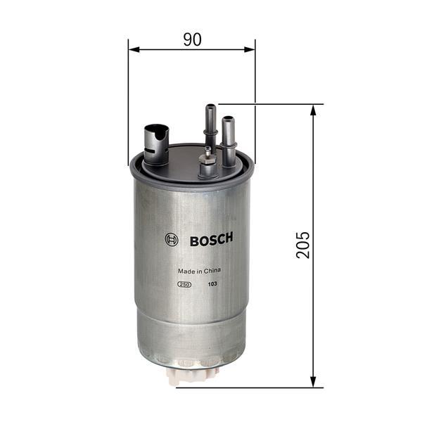 YAKIT FİLTRESİ DOBLO 1.9JTD 01- - FIORINO 1.3D MTJ 08- - GRANDE PUNTO 1.3D MTJ 05- - PUNTO EV