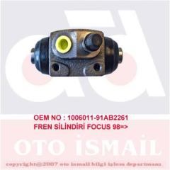 FREN SİLİNDİRİ SAĞ-SOL ESCORT 1.3-1.4-1.6 95-00 -FOCUS 1.4-1.6-1.8 16V-1.8TDDI 98-04 20.64mm