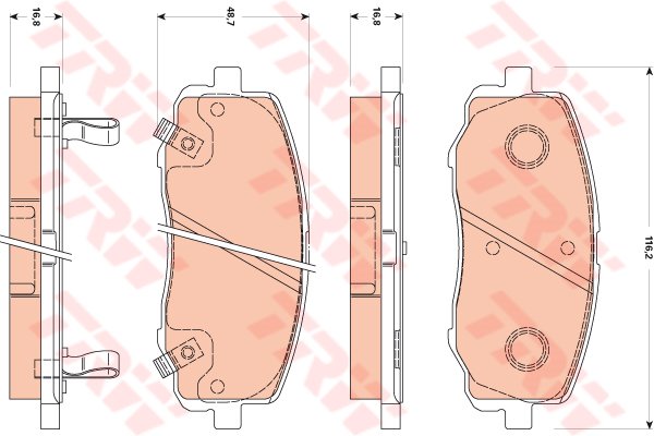 ÖN BALATA HYUNDAI İ20 1.2 1.4 1.6 1.4CRDİ 1.6CRDİ 08 ESP SİZ ARAÇLAR İÇİN