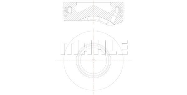 PISTON SEGMAN STANDART 84.00mm BMW N57 D30 A B C E90 E92 F32 F34 F10 F01 F25 F26 E70 F15 F16 E71