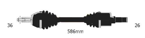 x AKS KOMPLE OTOMATİK SOL GOLF5-JETTA-A3 1.6 BENZİNLİ BGU-BSE 102 BEYGİR
