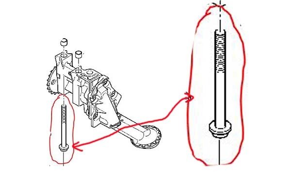 YAĞ POMPA CİVATASI M8 KANGOO MEGANE