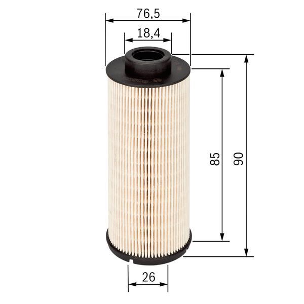 YAKIT FILTRESI MERCEDES OM611 OM612 OM613 W202 S202 C209 W210 S210 W220