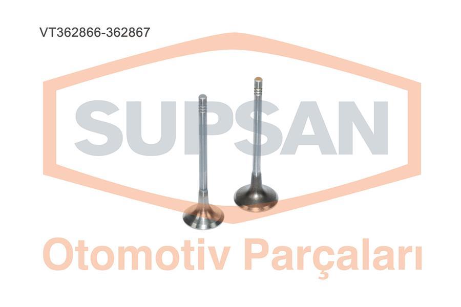 SUBAP EMME EGZOZ FOCUS 3 11 17 FIESTA 08 17 COURIER 14 B-MAX 1.5-.16 TDCI VOLVO C30 S40 2 S60 2 V50 D2 07 12 P207-P308-P508-C3-C4-C5-DS3-DS4-DS5 1.6HDI Euro5 8V IN-4/EX-4